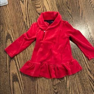 Ralph Lauren velour tunic